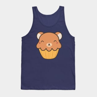 Tasty Cute Kawaii Bear Ice Cream Tank Top